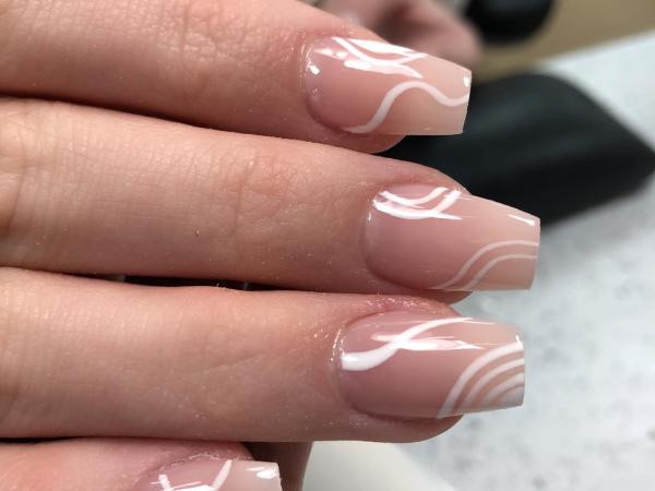 Gel on Hand & cuticle cut